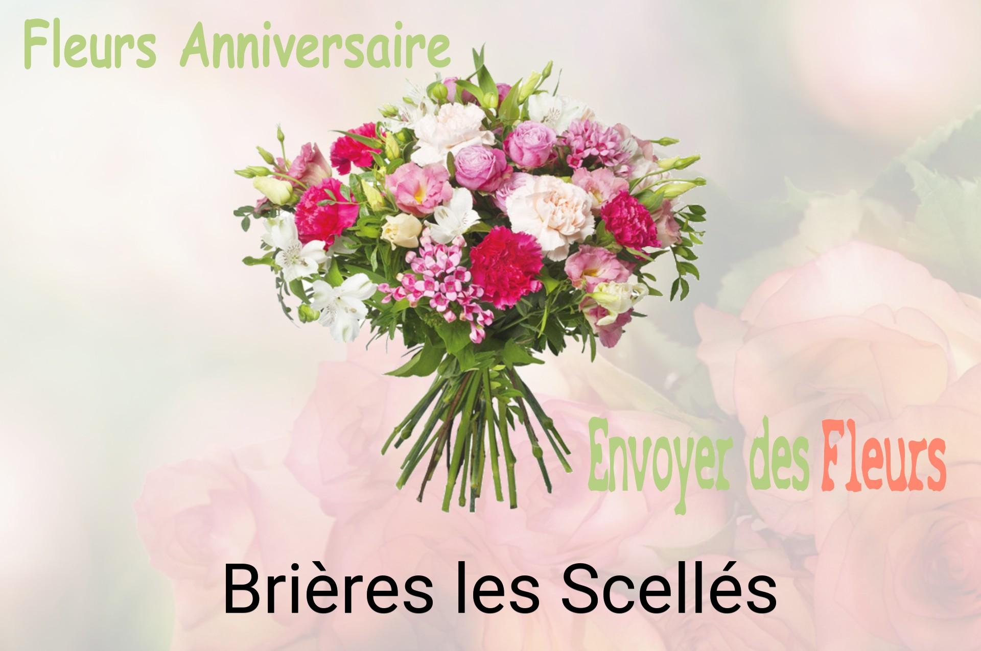 Bouquet de fleurs d’anniversaire livré à Brières-les-Scellés