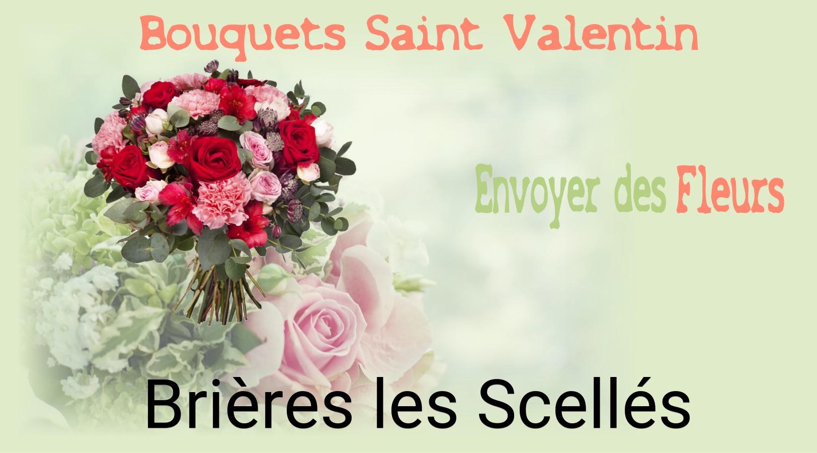Roses de Saint-Valentin livrées à Brières-les-Scellés